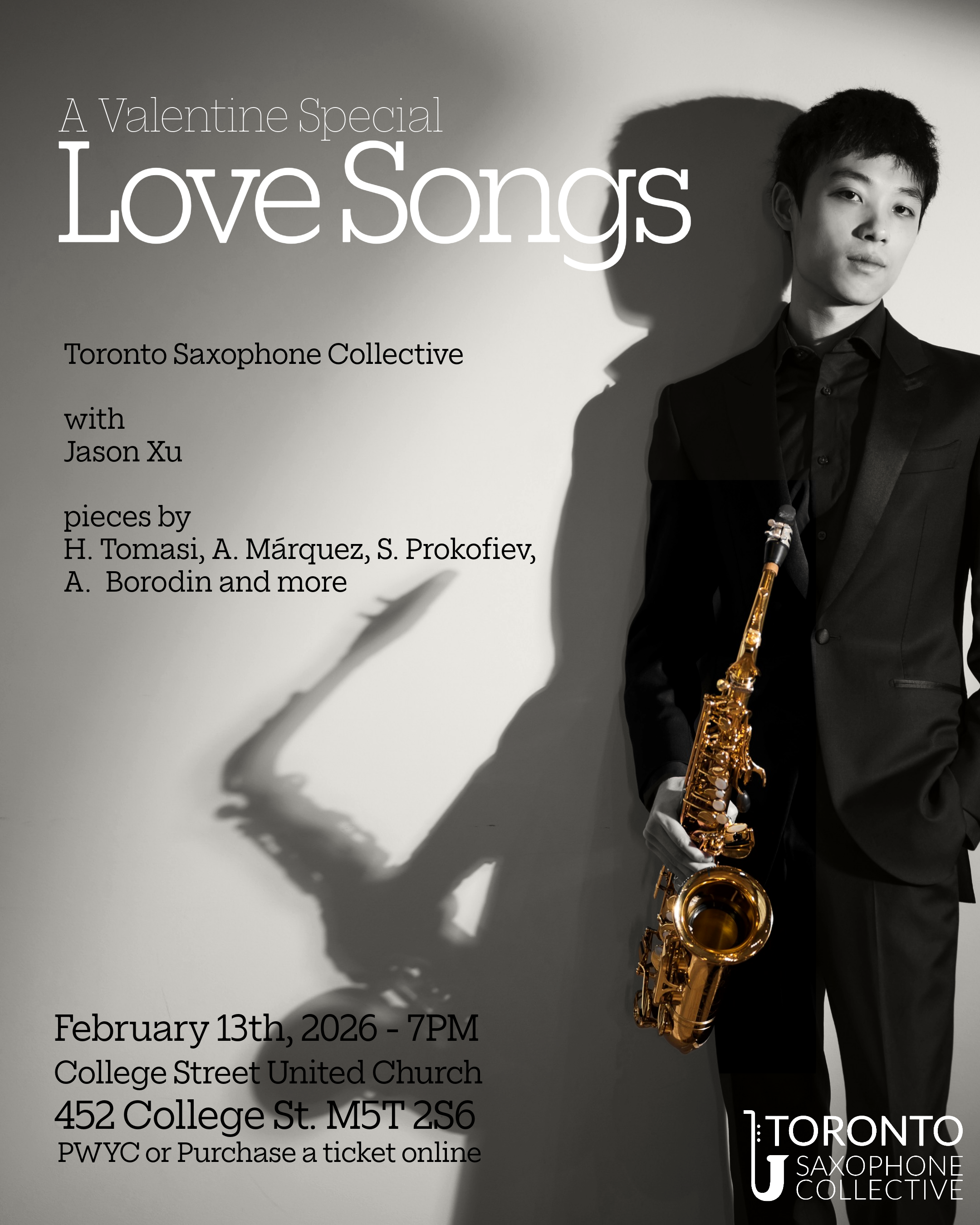 Love Songs with Toronto Saxophone Collective